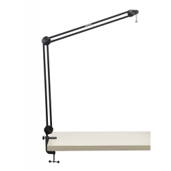 SAMSON MBA48 - Perche micro sur bras articulé - jusqu'à 121cm - sur étau permettant fixation sur une table jusqu'à 5cm