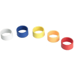 SHURE 5 bagues de couleur pour SLX2 / ULX2