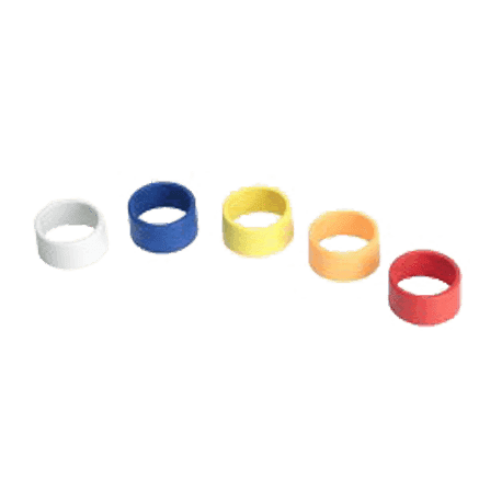 SHURE 5 bagues de couleur pour SLX2 / ULX2