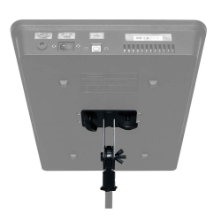 SAMSON SMS124 - Fixation orientable métallique pour console MXP124 & MXP124FX - à monter sur stand microphone - noir