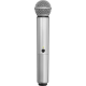 SHURE Corps émetteur argent pour BLX2-SM58/BETA62