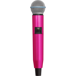SHURE Corps émetteur rose pour GLXD2-SM58/BETA60