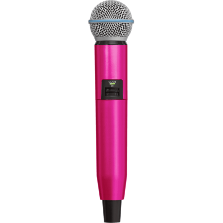 SHURE Corps émetteur rose pour GLXD2-SM58/BETA60