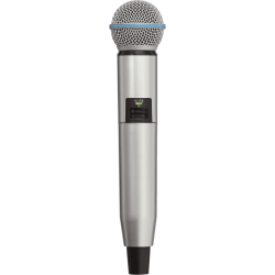 SHURE Corps émetteur argent pour GLXD2-SM58/BETA62