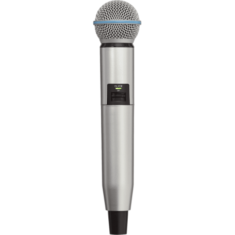 SHURE Corps émetteur argent pour GLXD2-SM58/BETA62