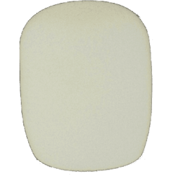 SHURE 4 BONNETTES MICRO SUSPENDU CVO BLANC