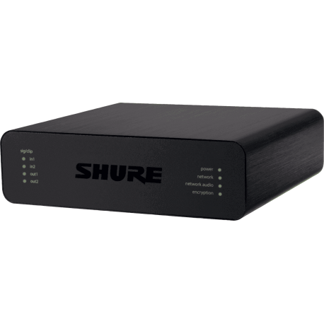 SHURE Interface Audio Réseau Dante 2in/2out XLR