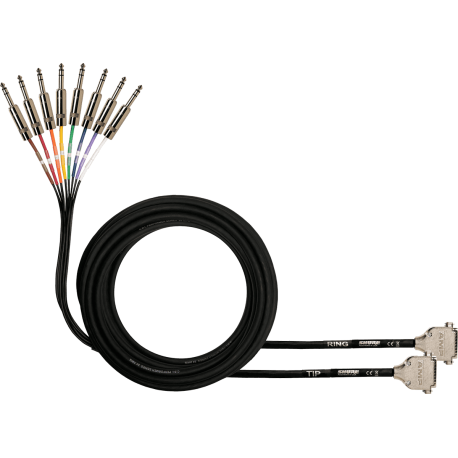 SHURE MULTI DB25- 8 JACK 6.3-7.60M