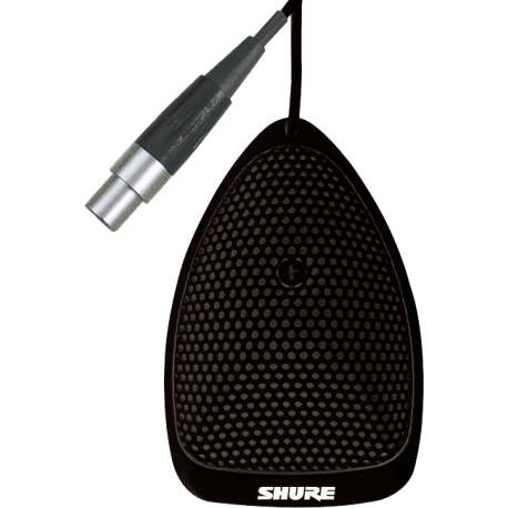 SHURE MIC EFFET SURFACE NOIR CARDIOIDE