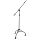 SAMSON SB100 - Pied de microphone perche de studio - télescopique - trépied sur roues avec verrouillage - noir