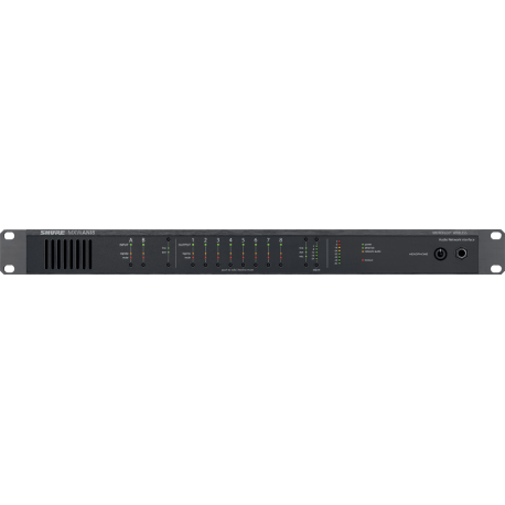 SHURE INTERFACE AUDIO RESEAU DANTE 8 CANAUX