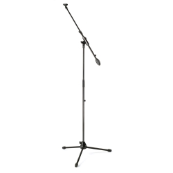 SAMSON MK5 - Pack pied de microphone perche - trépied - noir - livré avec pince micro, bonnette et câble XLR 5m