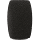 SHURE 4 BONNETTES MOUSSE NOIRE MX412/418