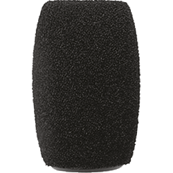 SHURE 4 BONNETTES MOUSSE NOIRE MX412/418