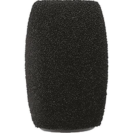 SHURE 4 BONNETTES MOUSSE NOIRE MX412/418