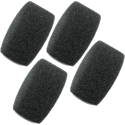 SHURE 4 Bonnettes mousse noires MX405/410/415