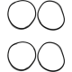 SHURE 4 élastiques pour suspension de KSM42