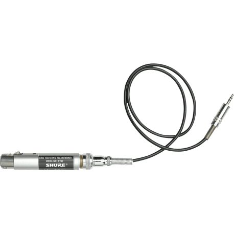 SHURE Transformateur XLR femelle / minijack mâle