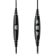 SHURE CABLE AVEC MICRO ET VOLUME