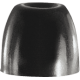 SHURE 100 Embouts noirs en mousse pour intras, taille S