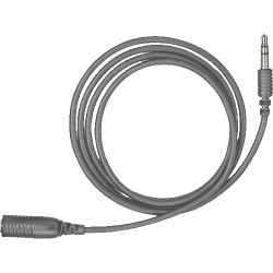 SHURE Câble rallonge gris pour intra-auriculaires, 91 cm
