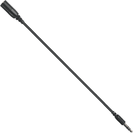 SHURE Câble rallonge noir pour intra-auriculaires, 23 cm
