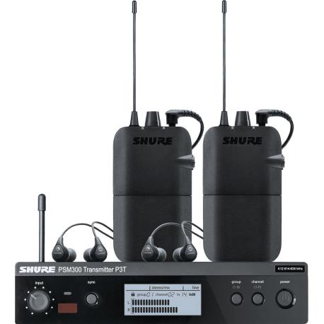 SHURE Twinpack PSM300 Bande K3E