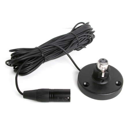 SAMSON XFM1 - Base pour microphone col de cygne XLR femelle - avec câble XLR inclus