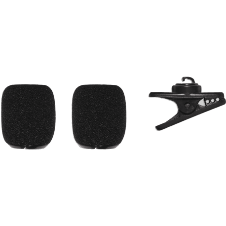 SHURE 2 bonnettes et un clip pour SM35