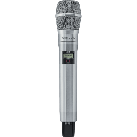 SHURE Emetteur main KSM9HSN - 470-636 MHz