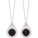 SHURE Aimant micros TL noir 2 pcs