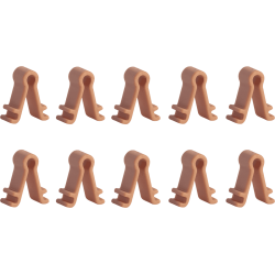 SHURE Fixe micro pour acc. TL beige 10 pcs