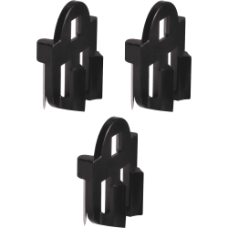 SHURE Pince vampire collante noire 3 pcs