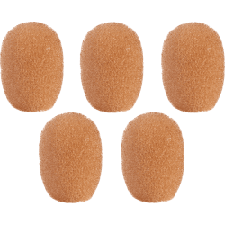 SHURE Bonnette pour TL-TH brun 5 pcs
