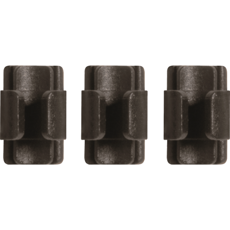 SHURE Clip passe-câble Serre-tête TH53 Noir 3 pcs