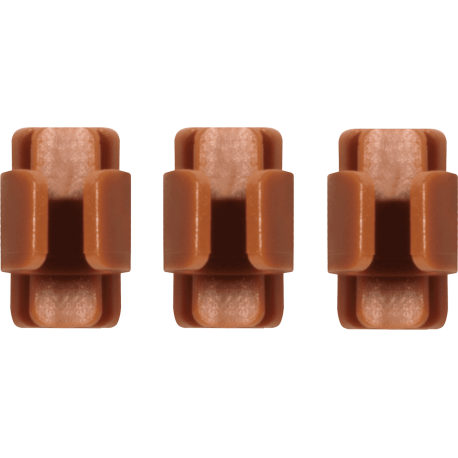 SHURE Clip passe-câble Serre-tête TH53 Brun 3 pcs