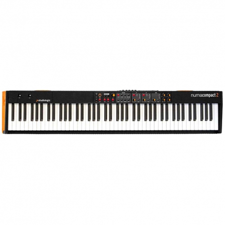 STUDIOLOGIC NUMA COMPACT 2 - Piano numérique 88 notes toucher semi-lesté - amplification 2x10 W