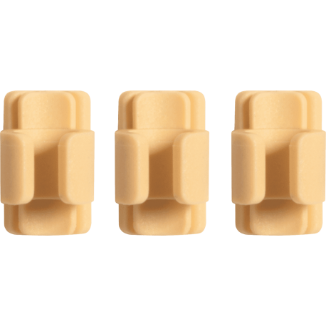 SHURE Clip passe-câble Serre-tête TH53 Beige 3 pcs