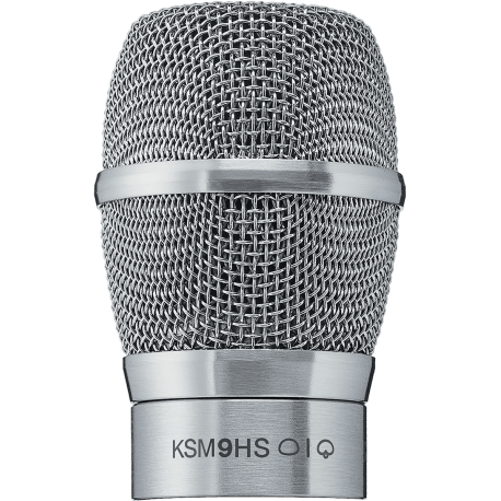 SHURE Tête HF main KSM9HS nickel