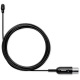 SHURE Cravate Omni haute sensibilité MTQG Noir