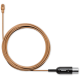 SHURE Cravate Omni haute sensibilité MTQG Brun