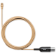 SHURE Cravate Omni haute sensibilité MTQG Beige