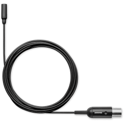 SHURE Cravate Omni optimisé MTQG Noir + Acc