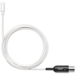 SHURE Cravate Omni optimisé MTQG Blanc + Acc