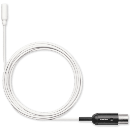 SHURE Cravate Omni optimisé MTQG Blanc + Acc