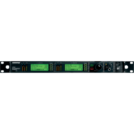 SHURE RECEPTEUR DOUBLE - BANDE H4E - 518 à 578 MHz