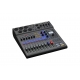 ZOOM L-8 LIVETRACK - Console mixage 8 voies - 4 mixages casques individuels, pads jingle, enregistreur multipiste et interface 