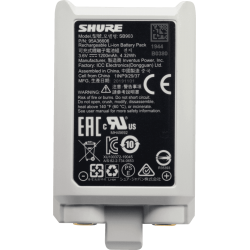 SHURE Accu Li-Ion pour émetteurs SLXD1 - SLXD2