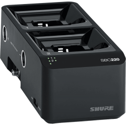 SHURE Dock chargeur 2 emplacements en réseau