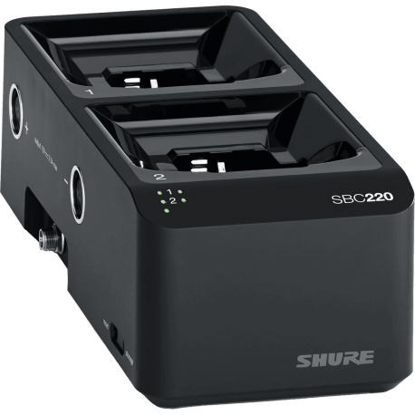 SHURE Dock chargeur 2 emplacements en réseau